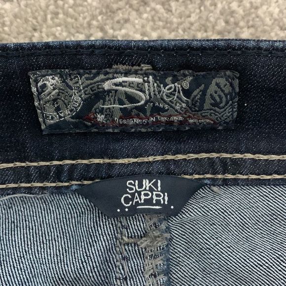 Silver Jeans Suki Capri size 29 - Picture 7 of 8